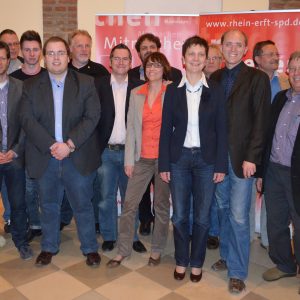 Gesamtbild des neuen Ortsvereinsvorstand