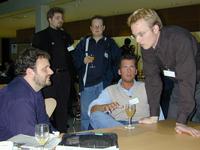 Guido van den Berg, Martin Bornträger und Jochen Ott