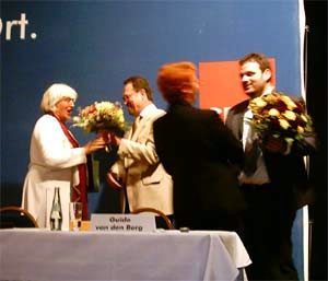 Renate Schmidt, Bernhard Hadel, Gabi Frechen, Guido van den Berg