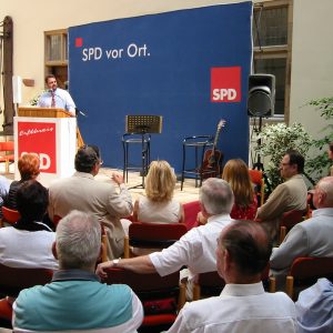 Guido van den Berg bei der 140 Jahr Feier der Erftkreis-SPD