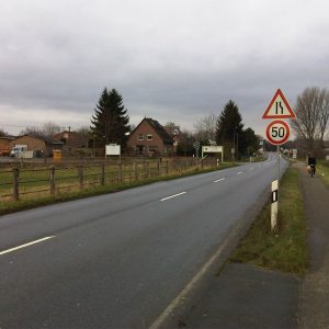 Geschwindigkeitsbegrenzung Blerichen